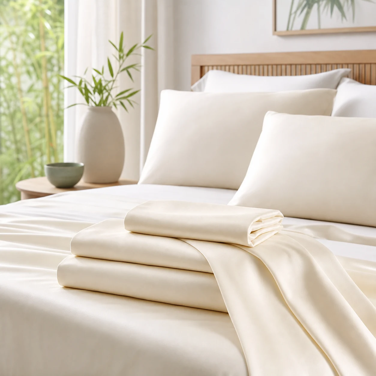 Pure Bamboo Organic Viscose King Sheet Set